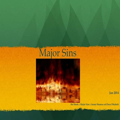 Major sins