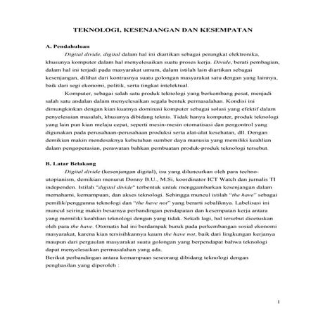 komputer dalam masyarakat