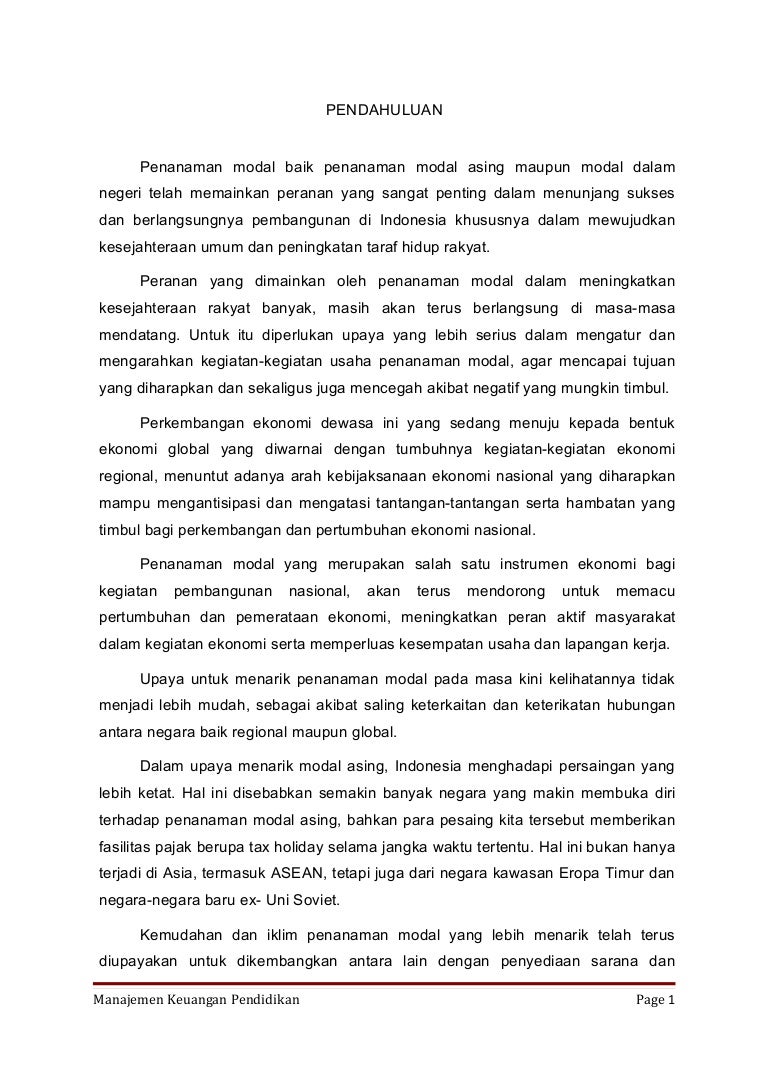 Makalah Keuangan Internasional