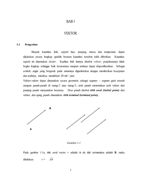 Makalah Aljabar Vektor