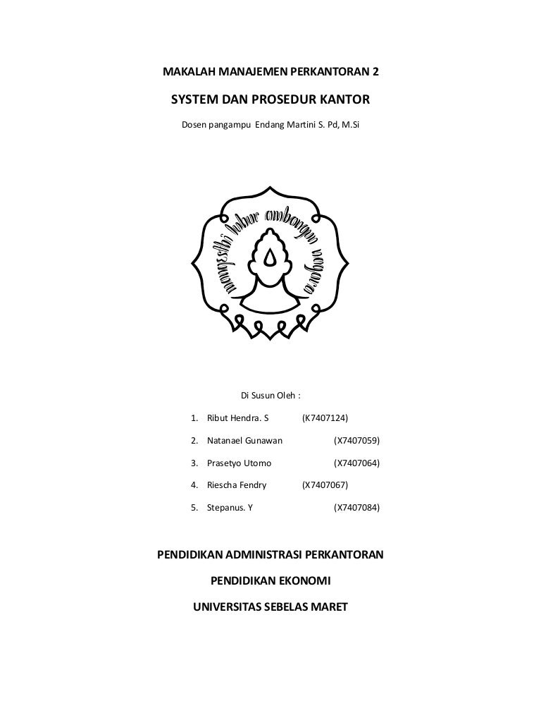 Contoh Makalah Manajemen Perkantoran Dikdasmen Contoh Makalah Manajemen Perkantoran Dikdasmen