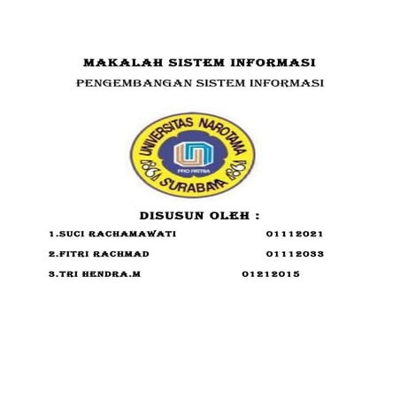 Makalah sistem-informasi-pengembangan