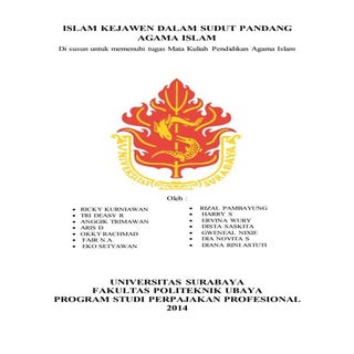 ISLAM KEJAWEN DALAM SUDUT PANDANG A...