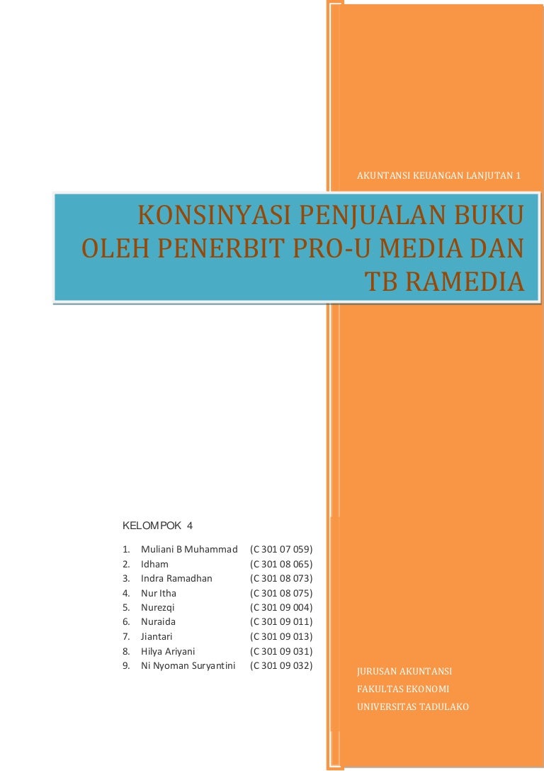 Makalah Akuntansi Keuangan Lanjutan I Konsinyasi Kel 4