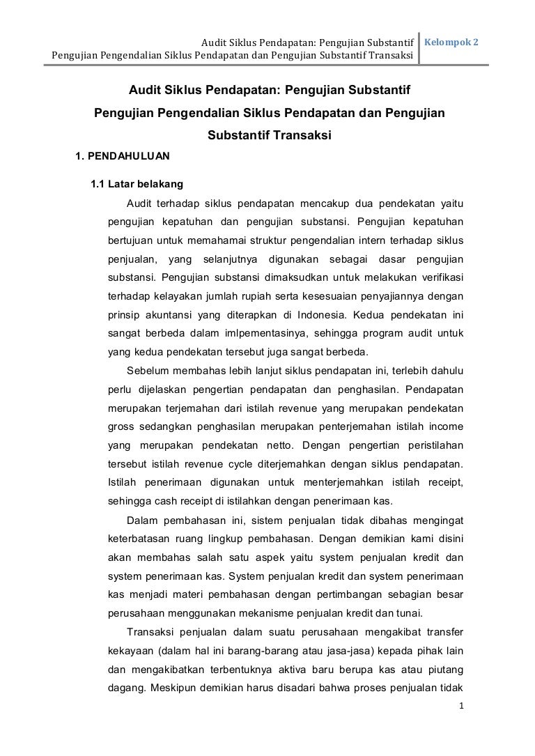 Makalah audit laporan keuangan dan tanggung jawab auditor