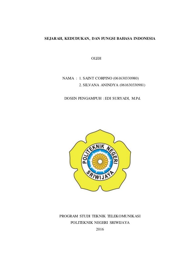 Makalah bahasa indonesia Makalah bahasa indonesia