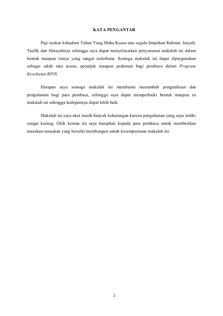 Makalah bpjs Makalah bpjs