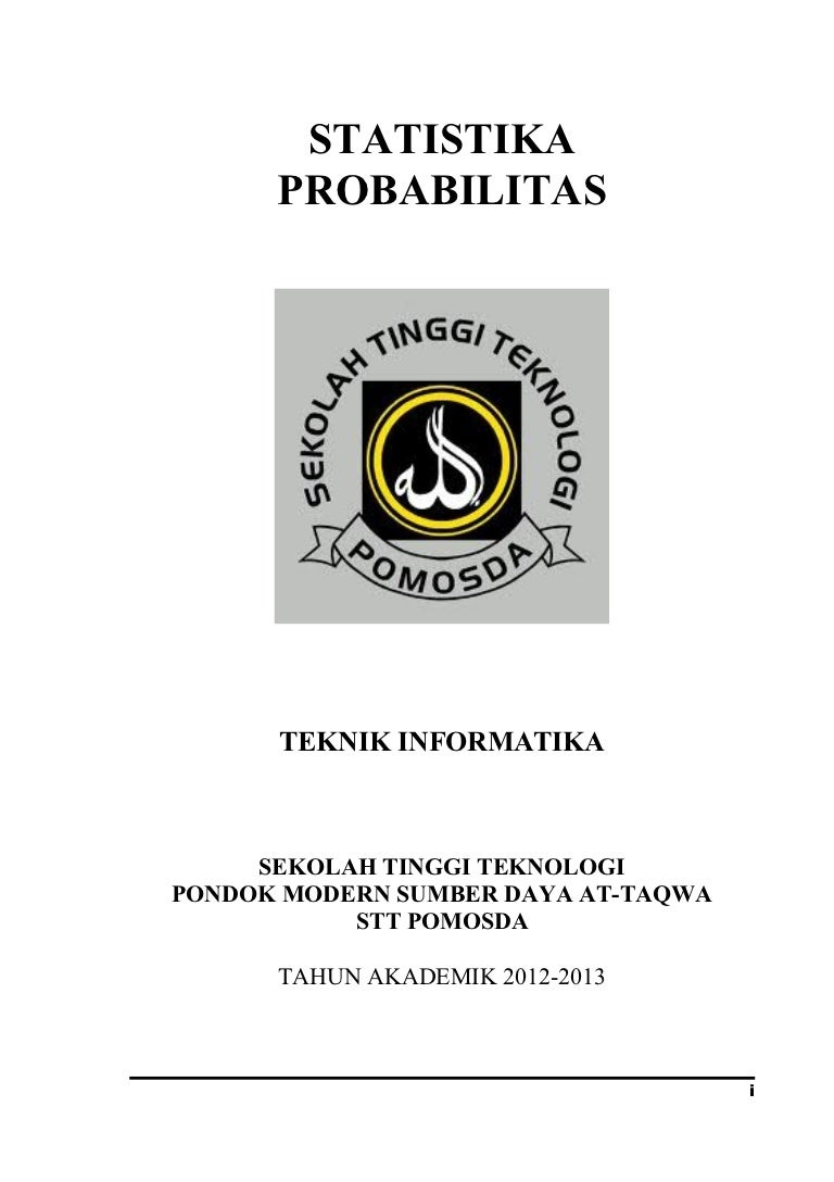 Makalah buku tugas akhir statistika bab1 6