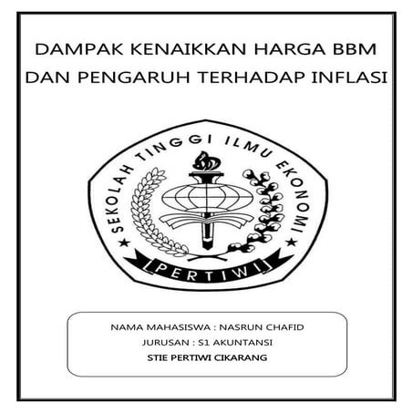 Makalah Dampak Kenaikkan Harga BBM