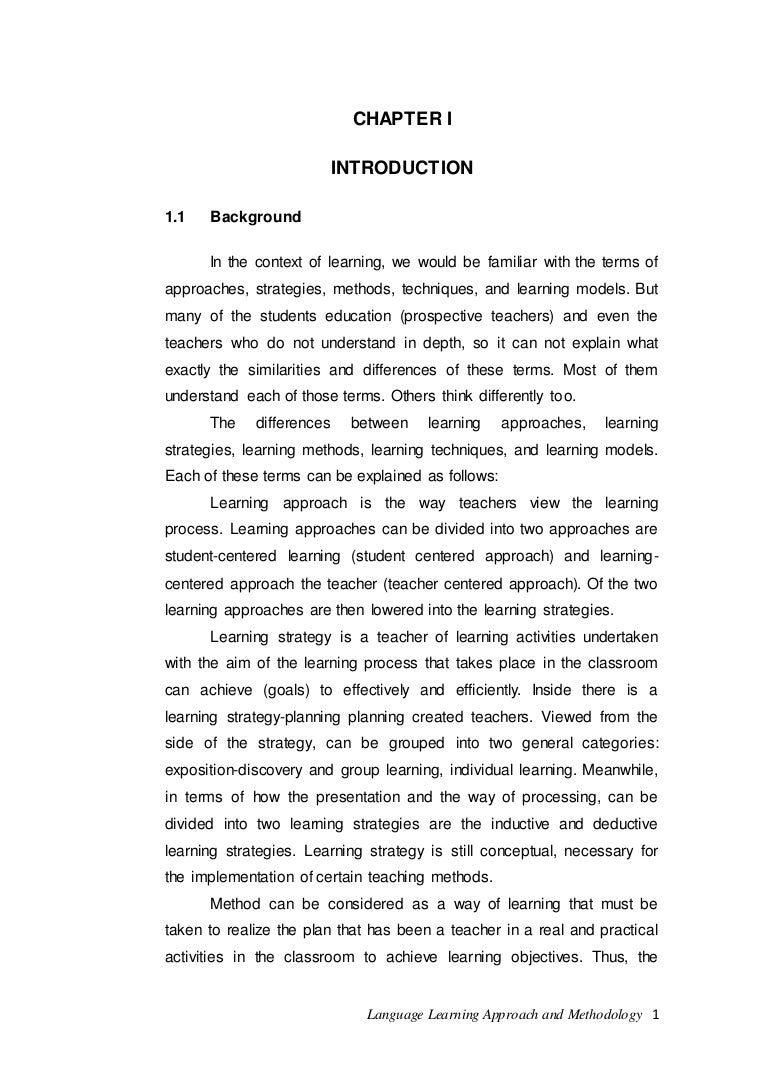 Paper Of English Learning Strategy