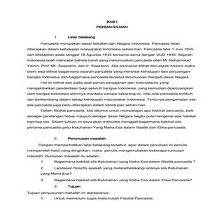 Makalah filsafat pancasila