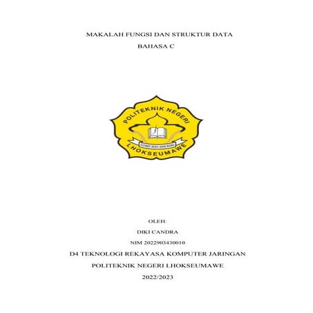 MAKALAH FUNGSI DALAM BAHASA C.docx