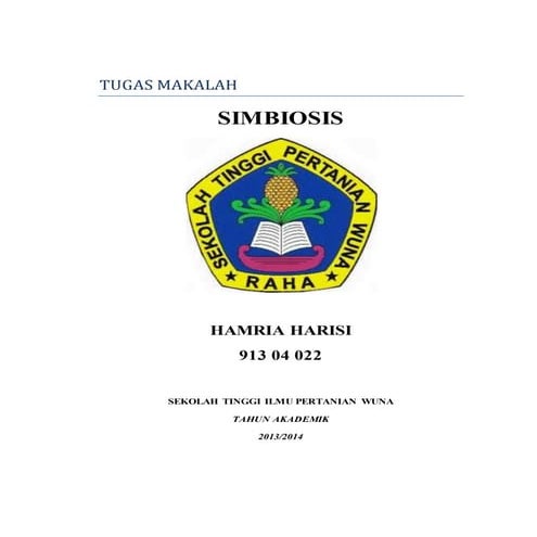 Makalah hamria harisi | DOCX