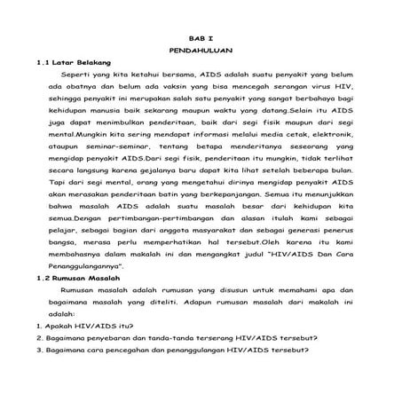 Makalah hiv