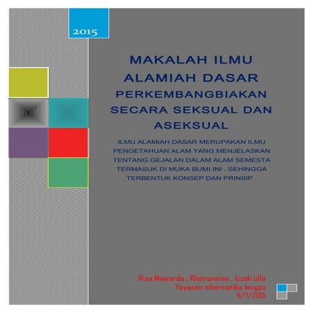 Makalah ilmu alamiah dasar