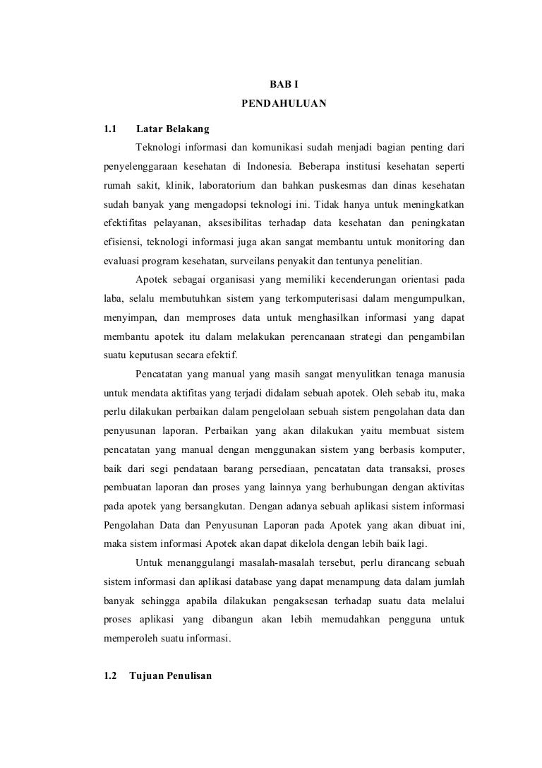 Makalah Informatika Farmasi