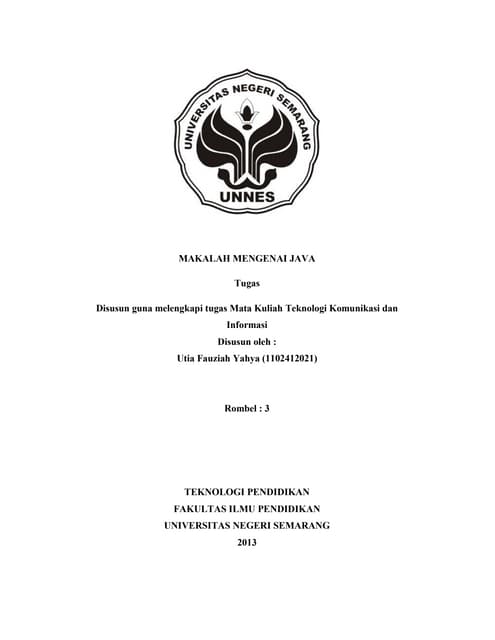 Makalah java