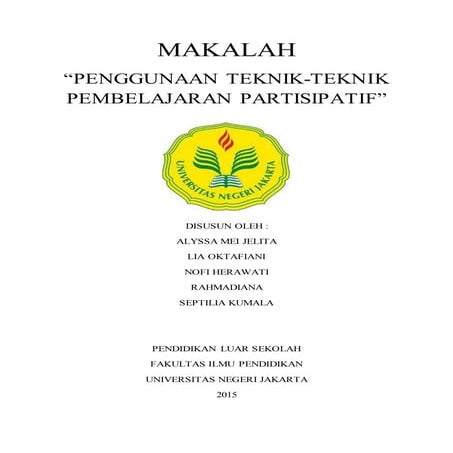 PENGGUNAAN TEKNIK-TEKNIK PEMBELAJARAN PARTISIPATIF