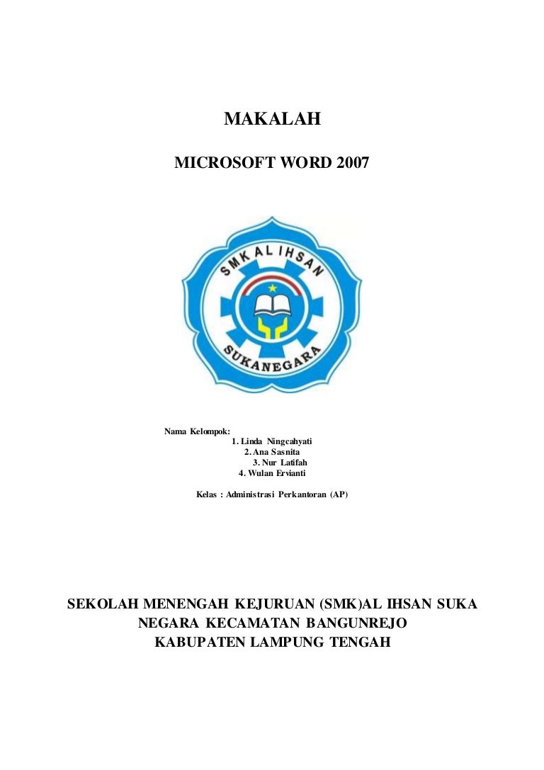 Pdf Contoh Makalah Latihan Word Pdf Iwan Gunawan Academia Edu