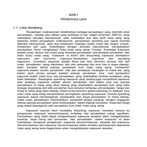 Makalah eksposur operasi