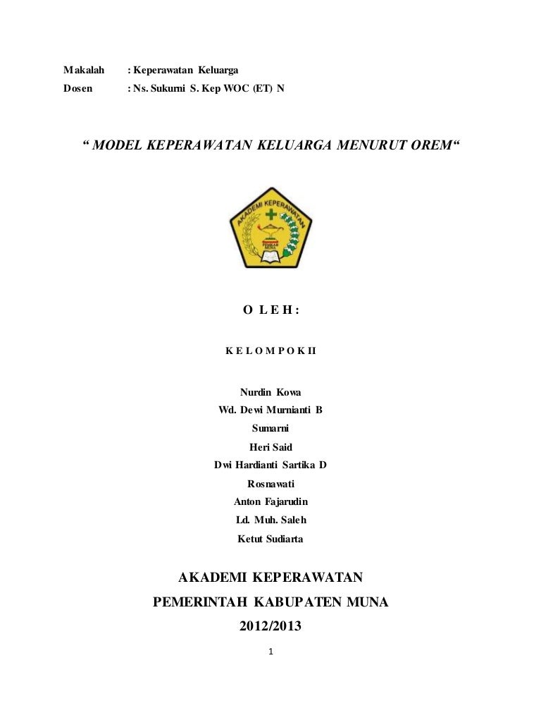 Contoh Makalah Tak Keperawatan Gerontik Makalah Lengkap Contoh Makalah Tak Keperawatan Gerontik Makalah Lengkap