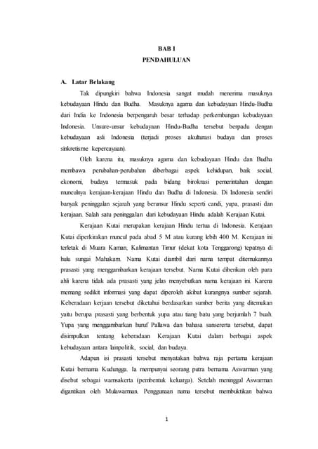 Makalah Kerajaan Kutai