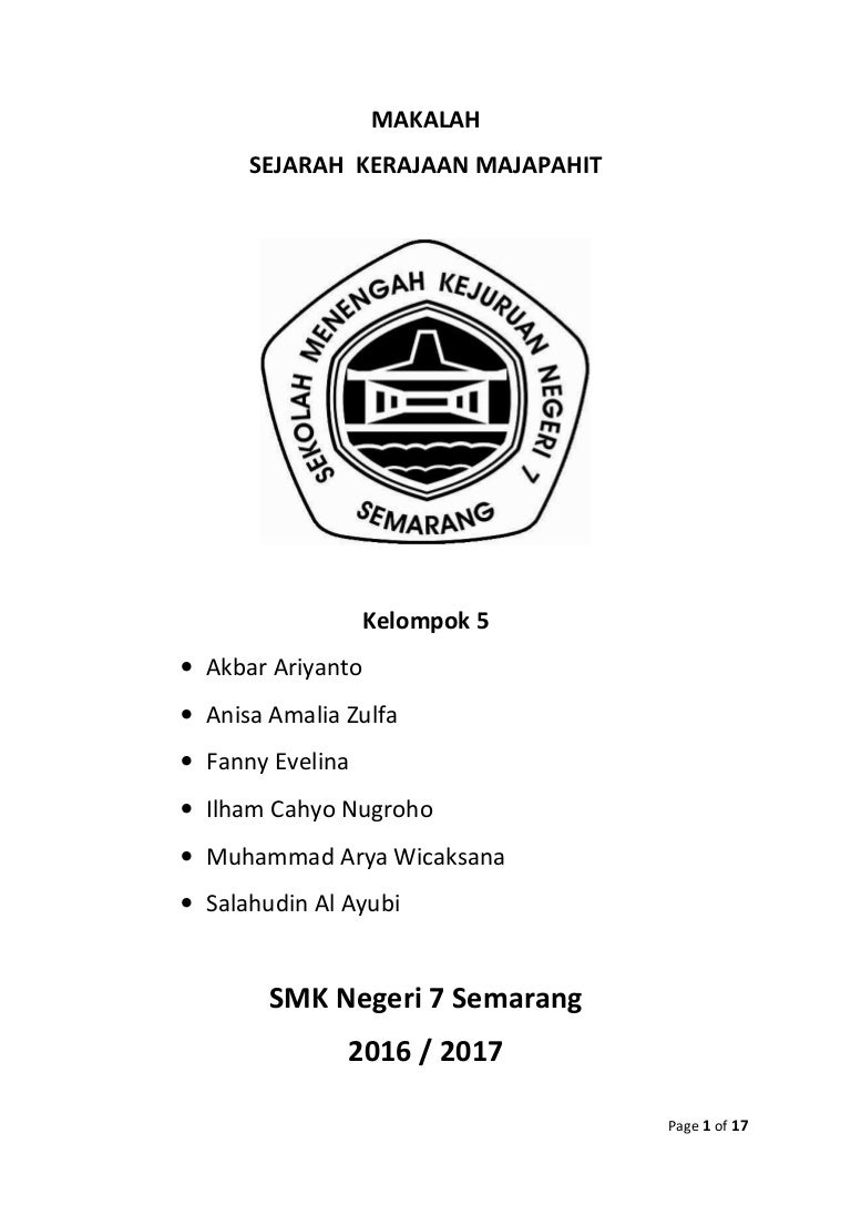Makalah Kerajaan Majapahit