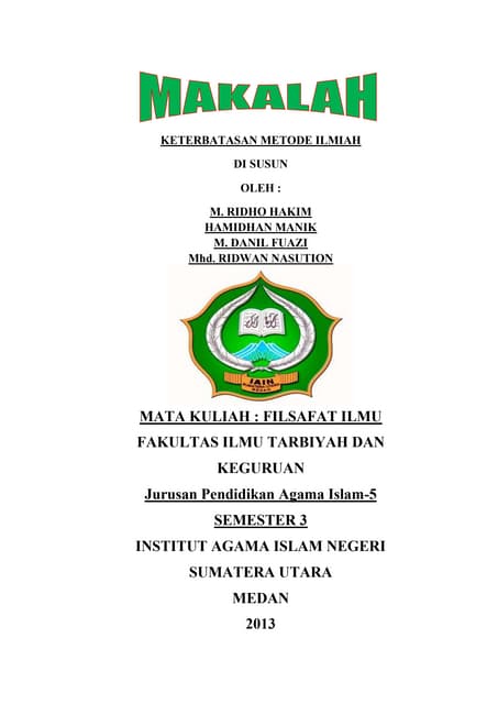 makalah langkah langkah penelitian Rangkuman Metode Penelitian 