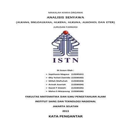 Makalah kimia organik