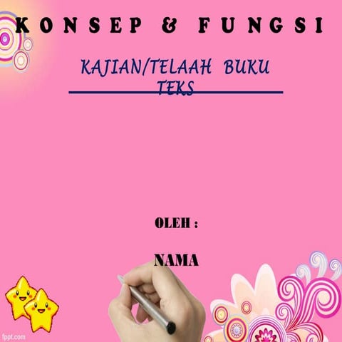 Konsep dan fungsi kajian telaah buku teks
