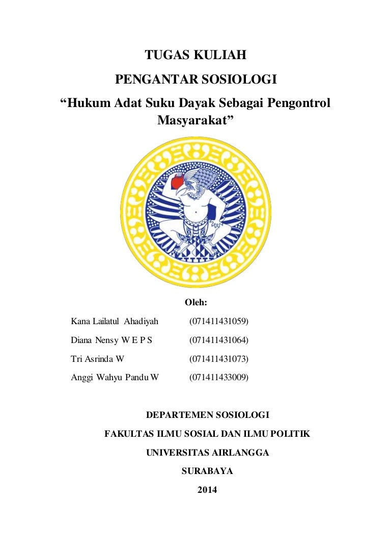 Makalah kontrol sosial