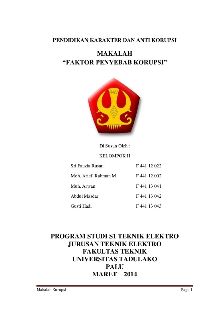 Makalah Korupsiiiiii