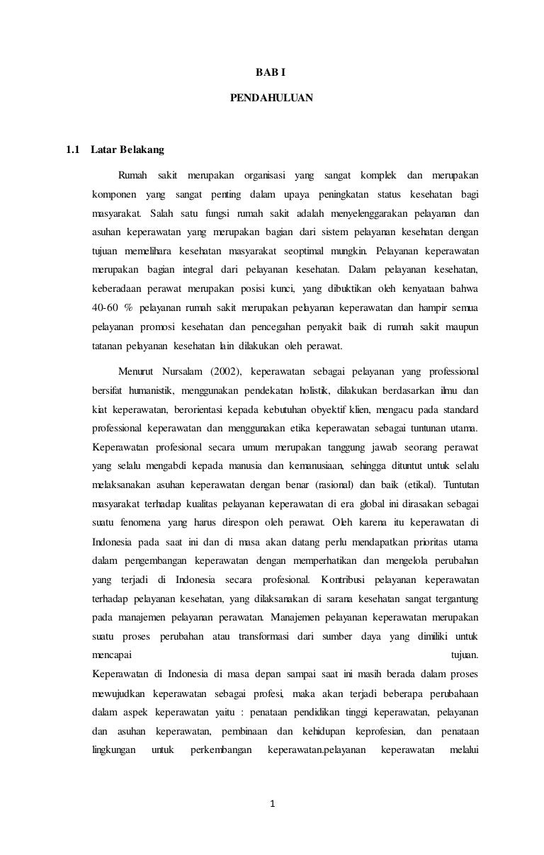 Makalah Manajemen Keperawatan