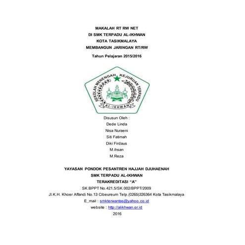 Makalah Membangun Jaringan WAN | DOCX