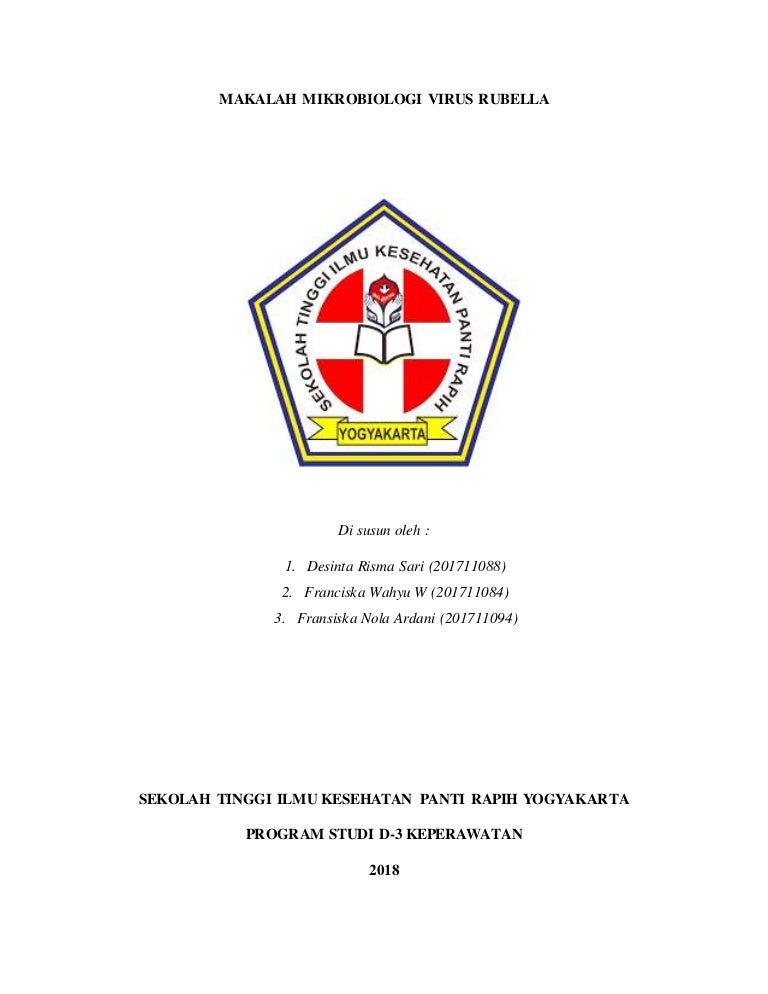 Makalah Mikrobiologi Virus Rubella New