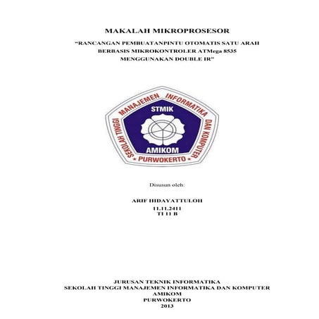 Makalah mikroprosesor