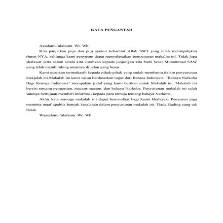 Makalah narkoba