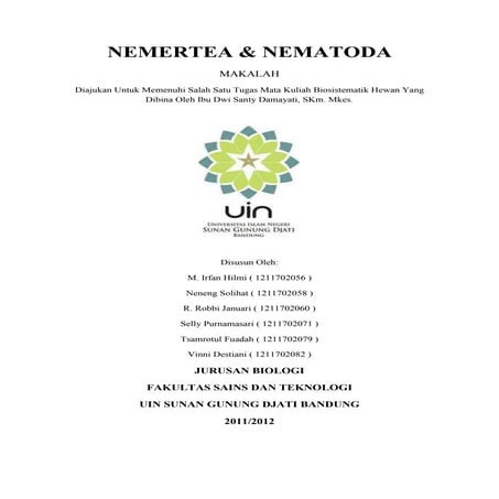 Makalah nematoda 