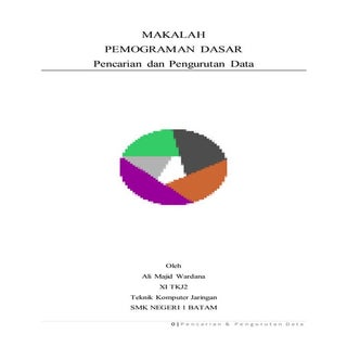 Makalah pencarian dan pengurutan data
