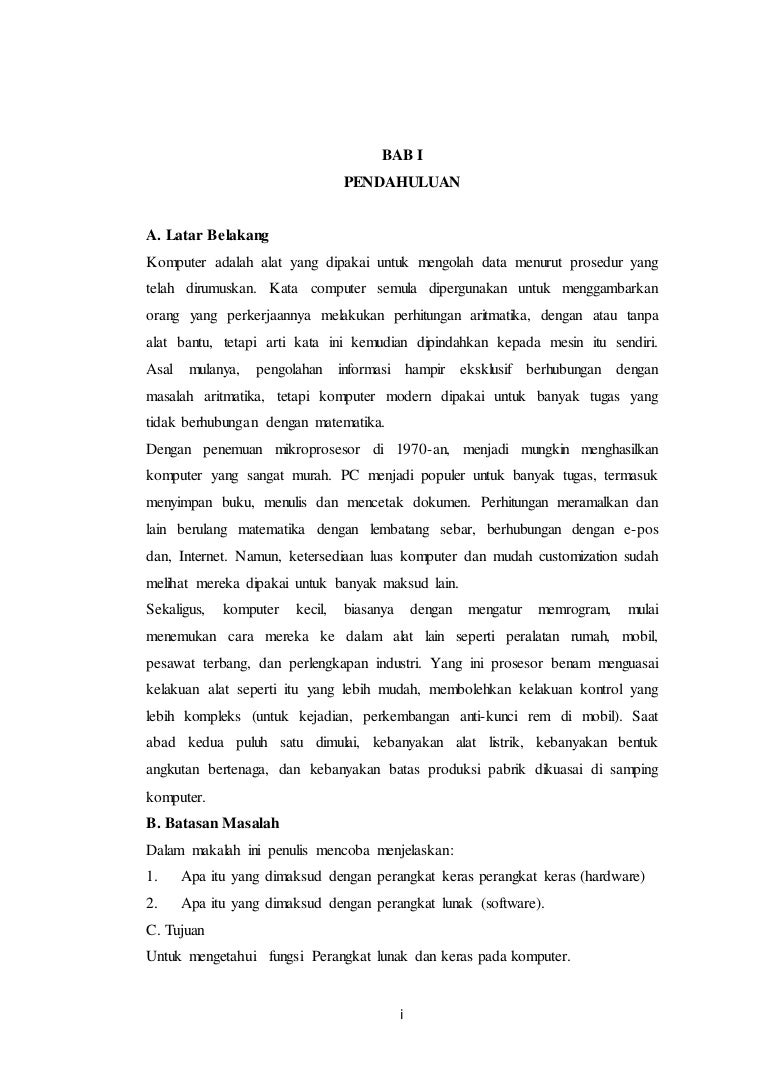 Makalah perangkat lunak dan keras 2