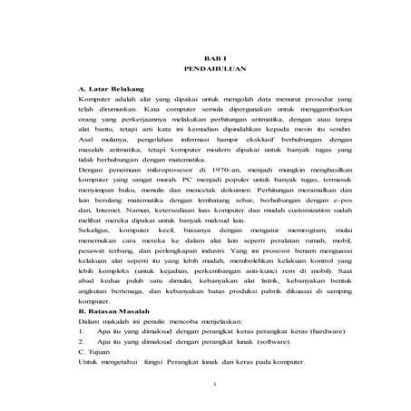 Makalah perangkat lunak dan keras 2