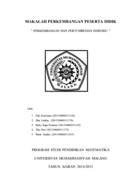 Makalah perkembangan remaja