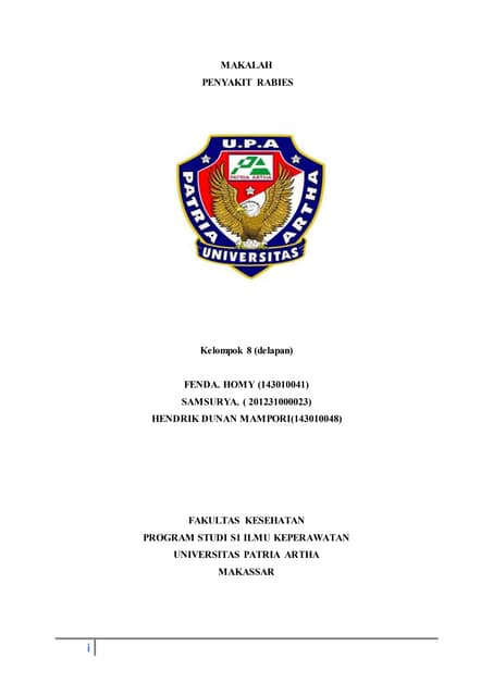 Laporan Identifikasi Tikus | PDF