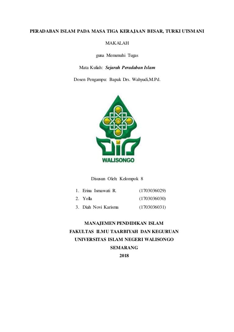 Makalah Spi Turki Usmani