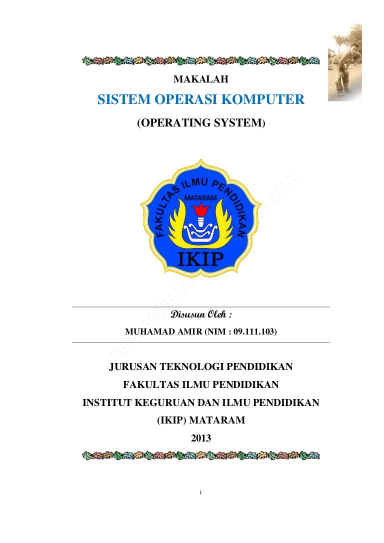Makalah Sistem Operasi Windows Tutorial And Informasi - Riset