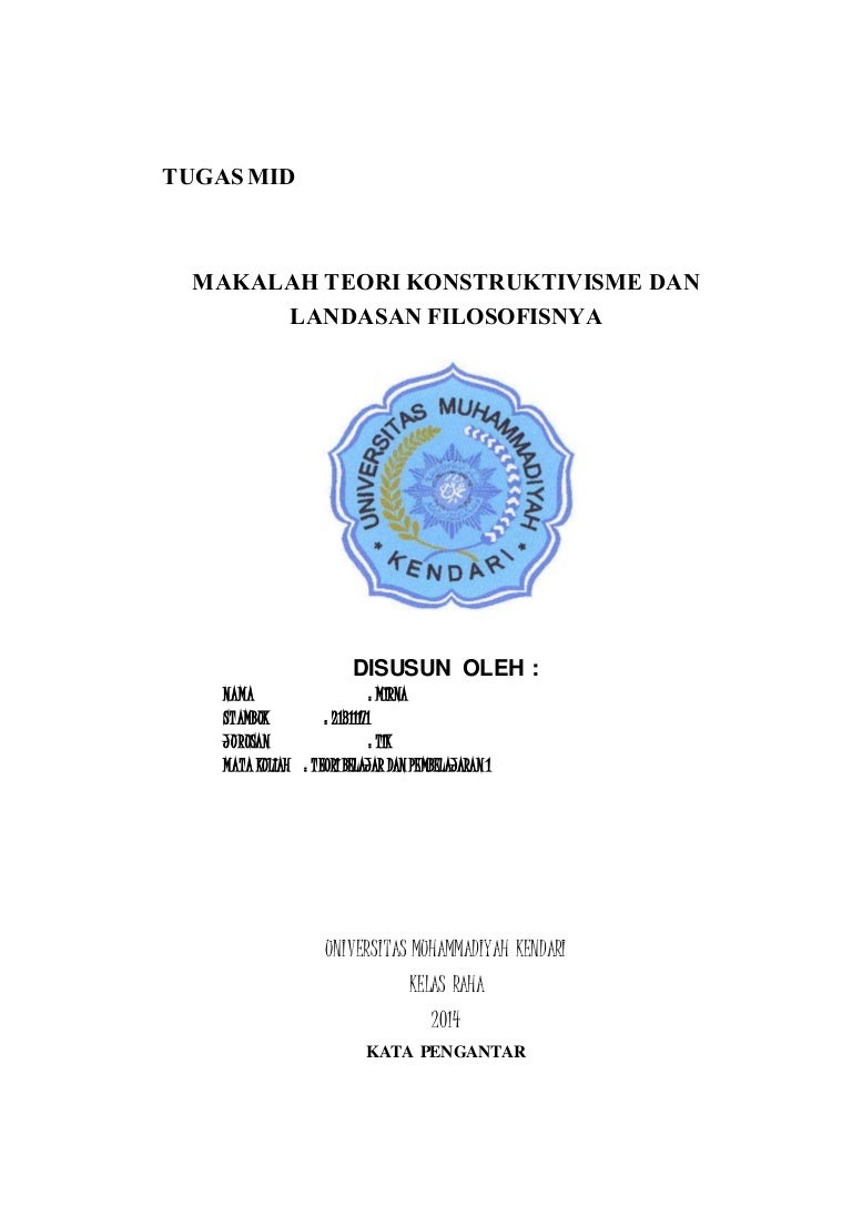 Makalah teori konstruktivisme dan landasan filosofisnya - Landasan Teori Makalah Permainan Tradisional Mobile