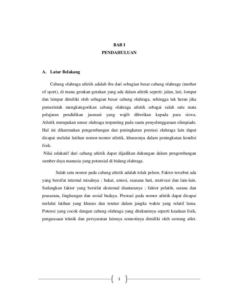 Makalah Tolak Peluru Makalah Tolak Peluru