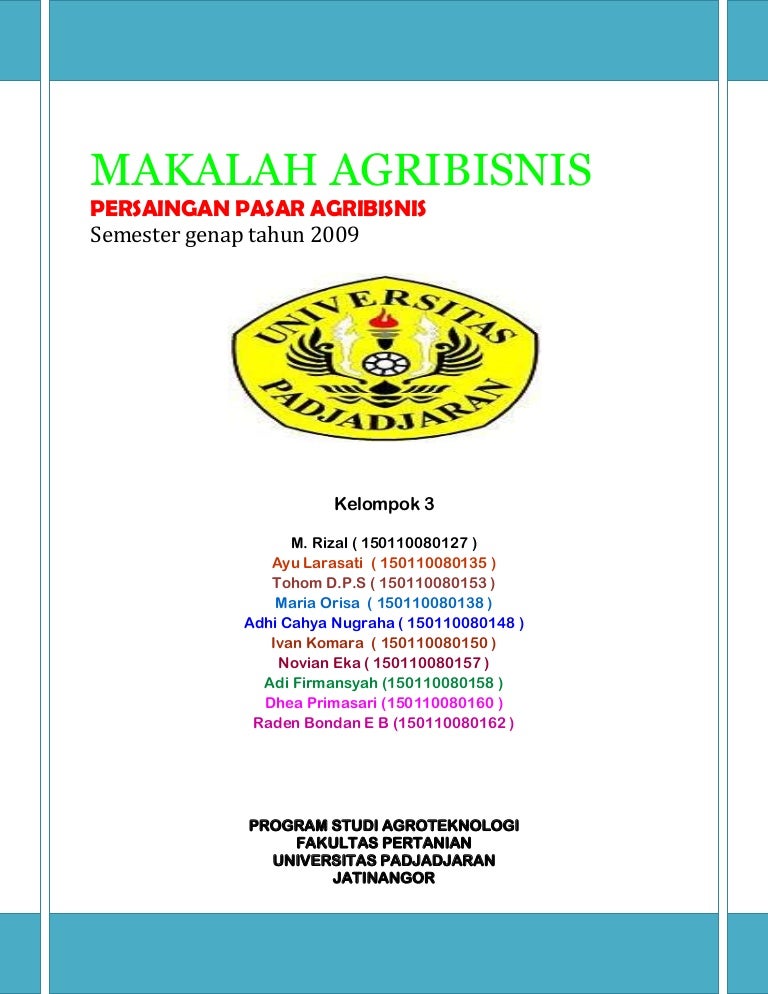 Makalah 4 Makalah Tugas Agribisnis 10 Persaingan Pemasaran
