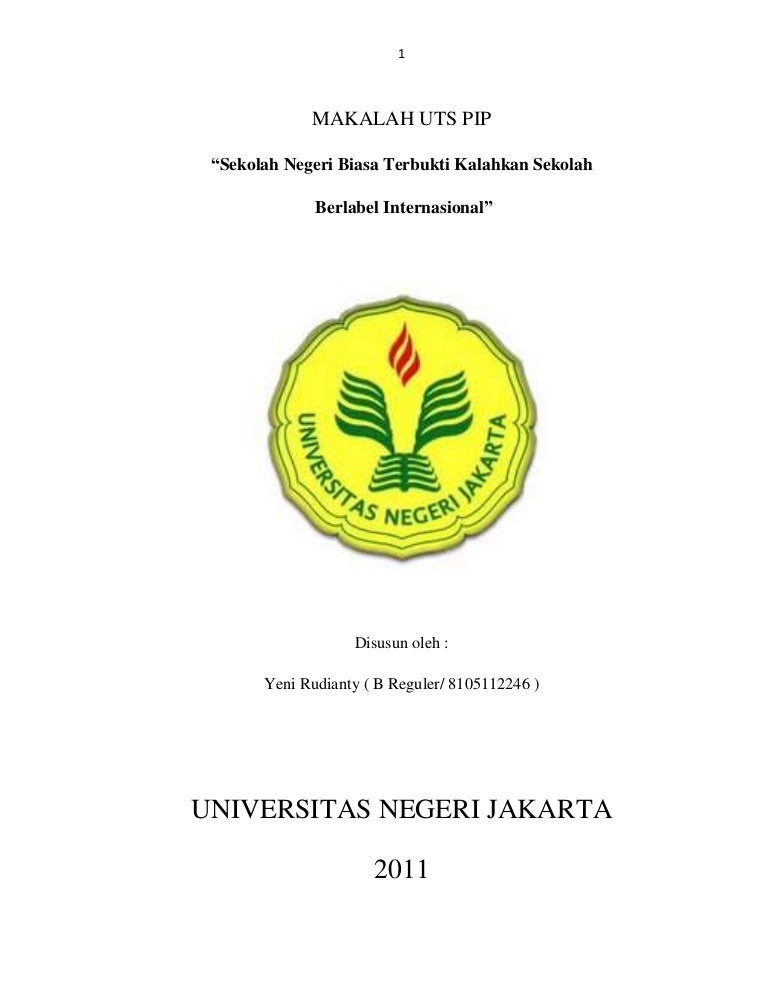 Makalah uts pip