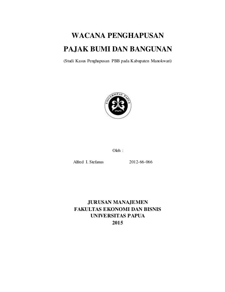 Makalah Wacana Penghapusan Pbb